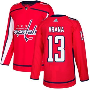 Kinder Washington Capitals Eishockey Trikot Jakub Vrana #13 Authentic Rot Heim